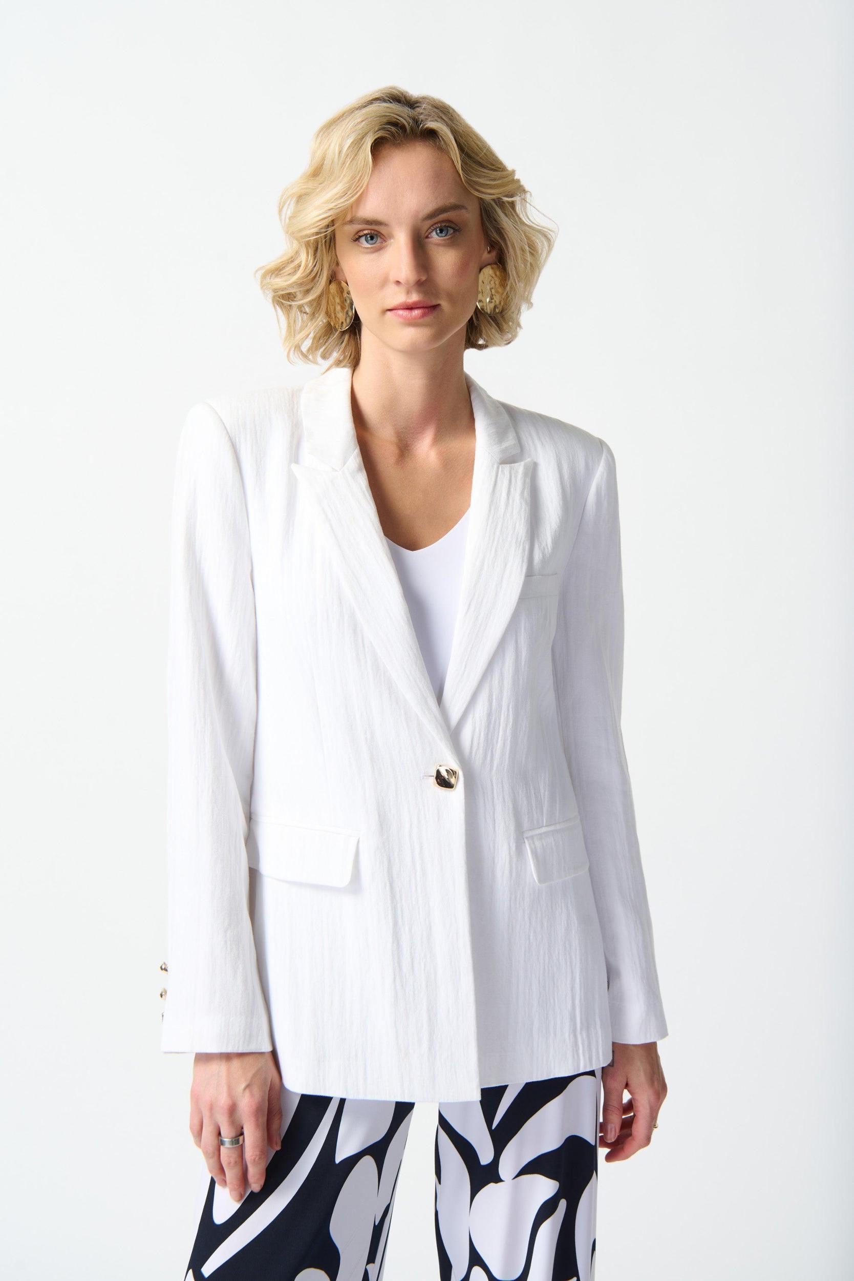 Woven Fitted Blazer Product Image