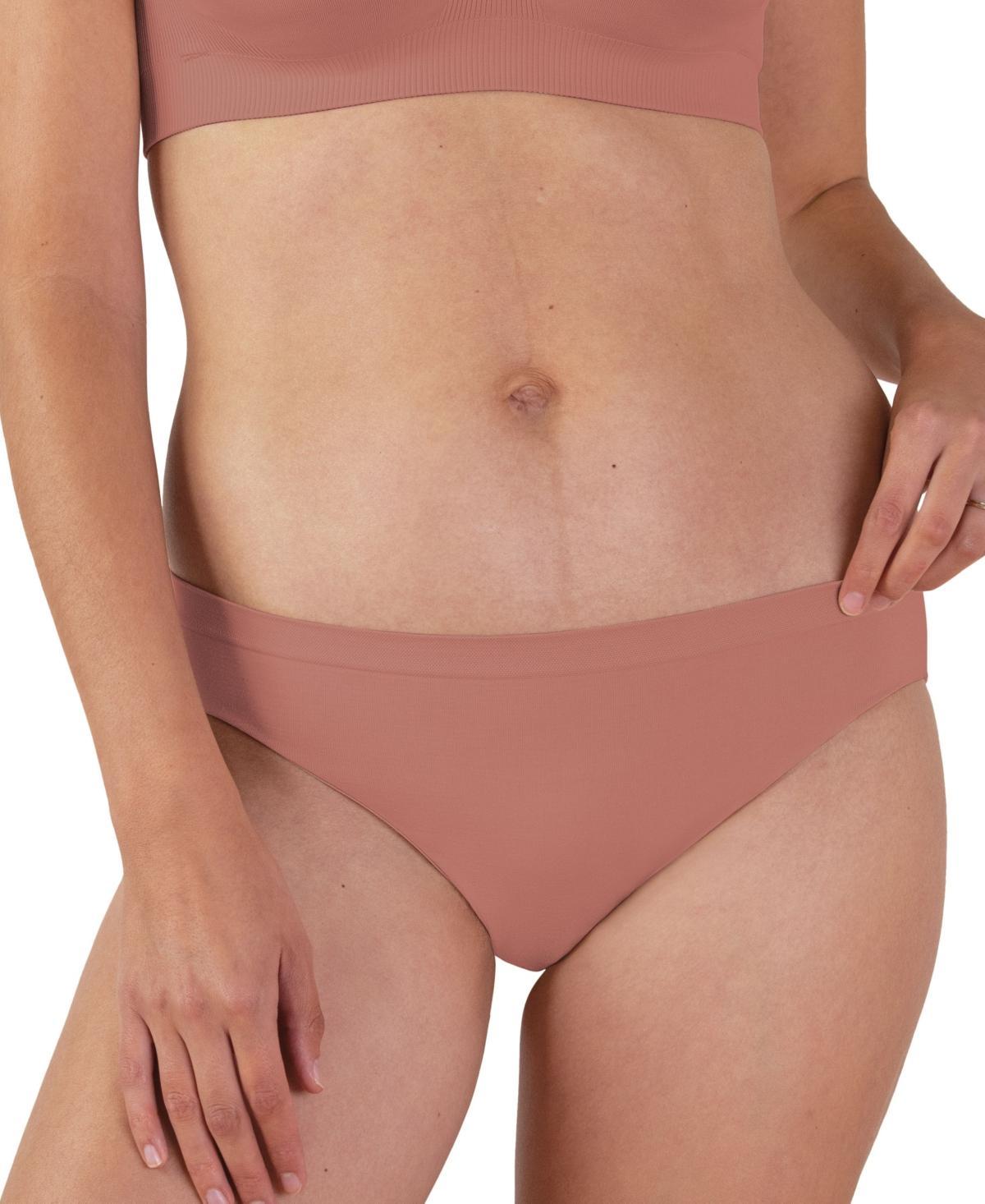 Bravado Designs Mid-Rise Seamless Panty 21002BA, Womens Antq White Product Image