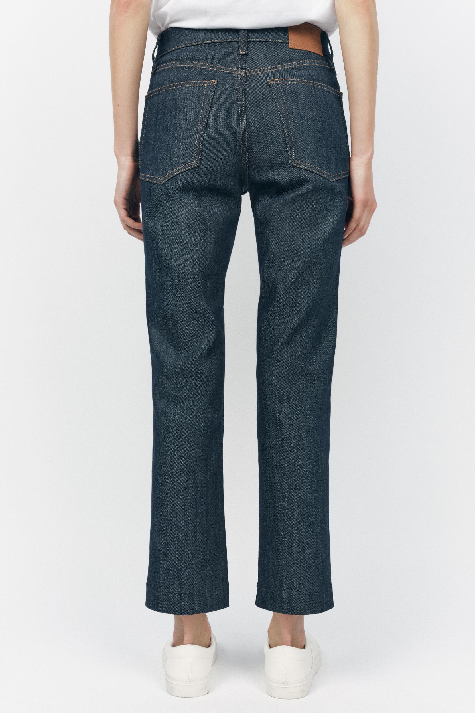 ZW COLLECTION HIGH RISE BOOTCUT CROPPED JEANS Product Image