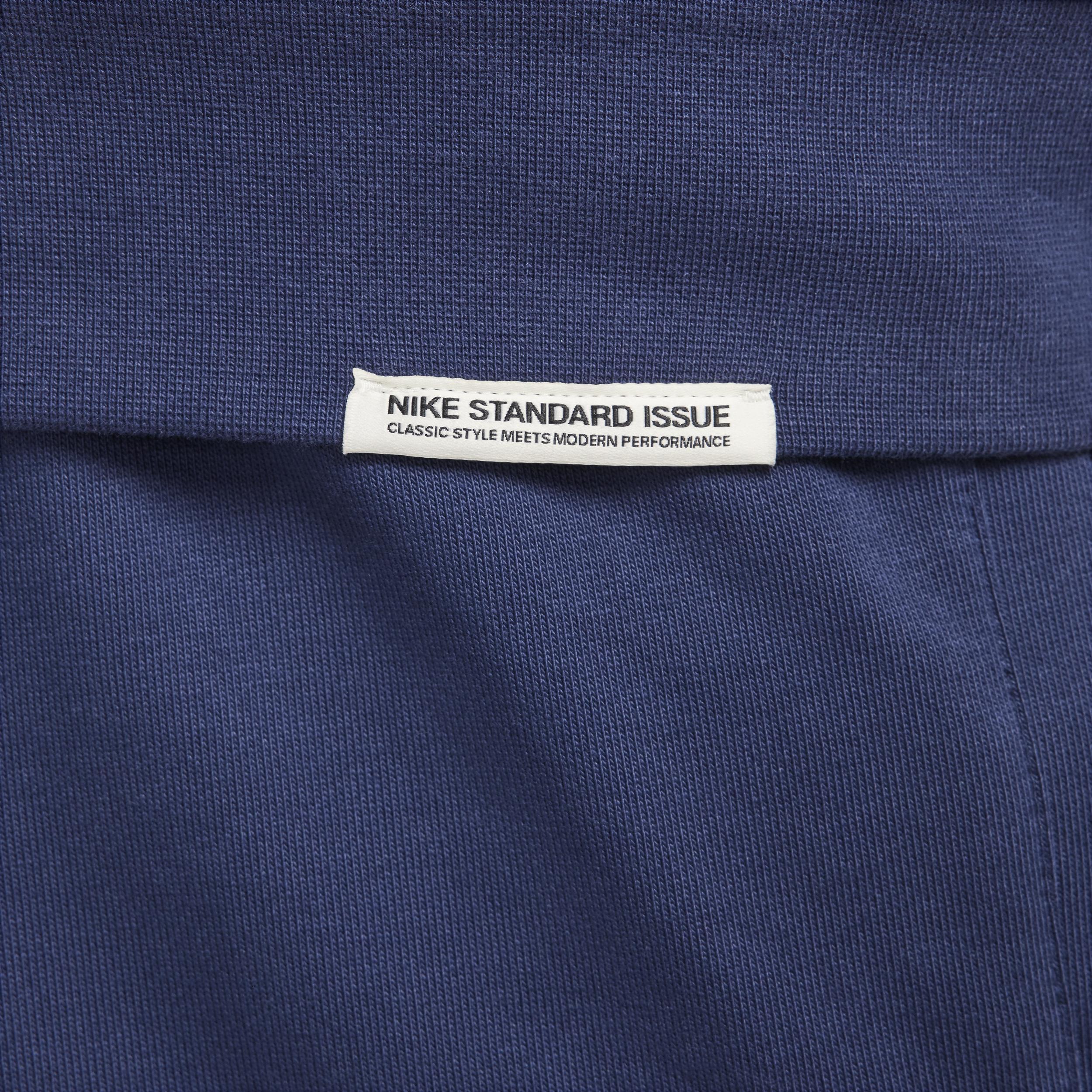 Nike Mens Ja Morant Dri-FIT Standard Issue Pullover - Midnight Navy/Football Grey Product Image