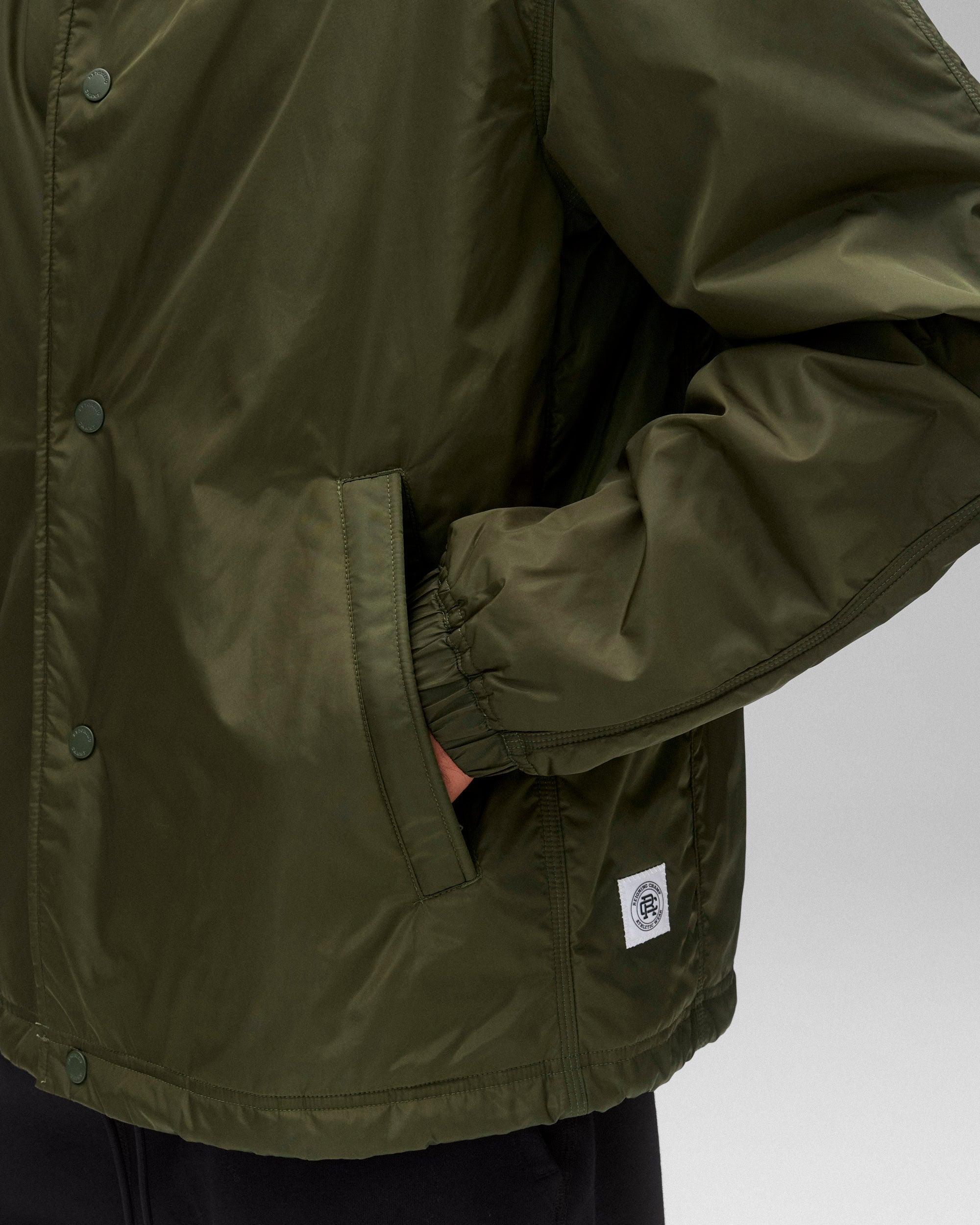 Econyl Satin Nylon Coach's Jacket - Vault Male Product Image