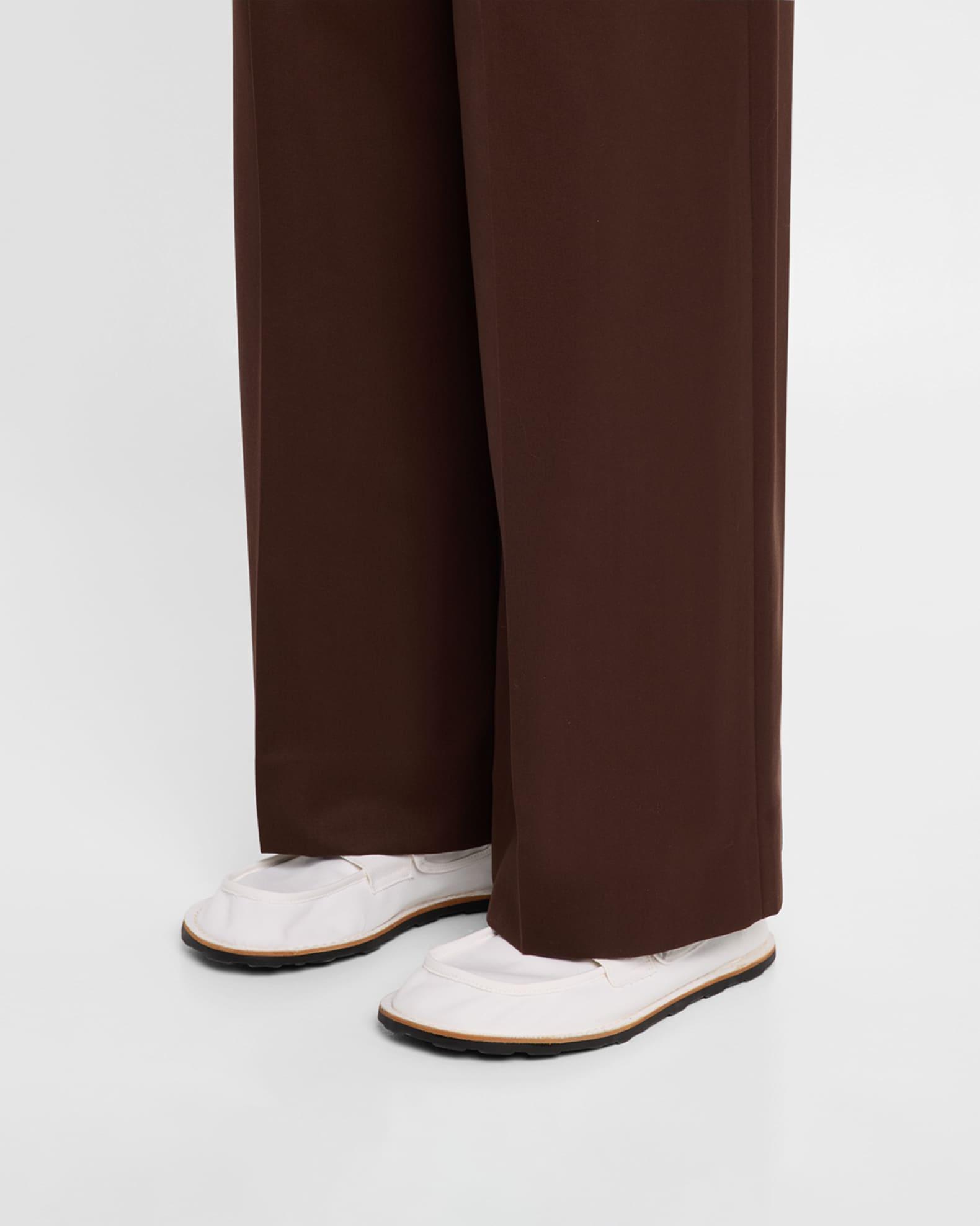 Men's Canvas Moc-Toe Penny Loafers Product Image