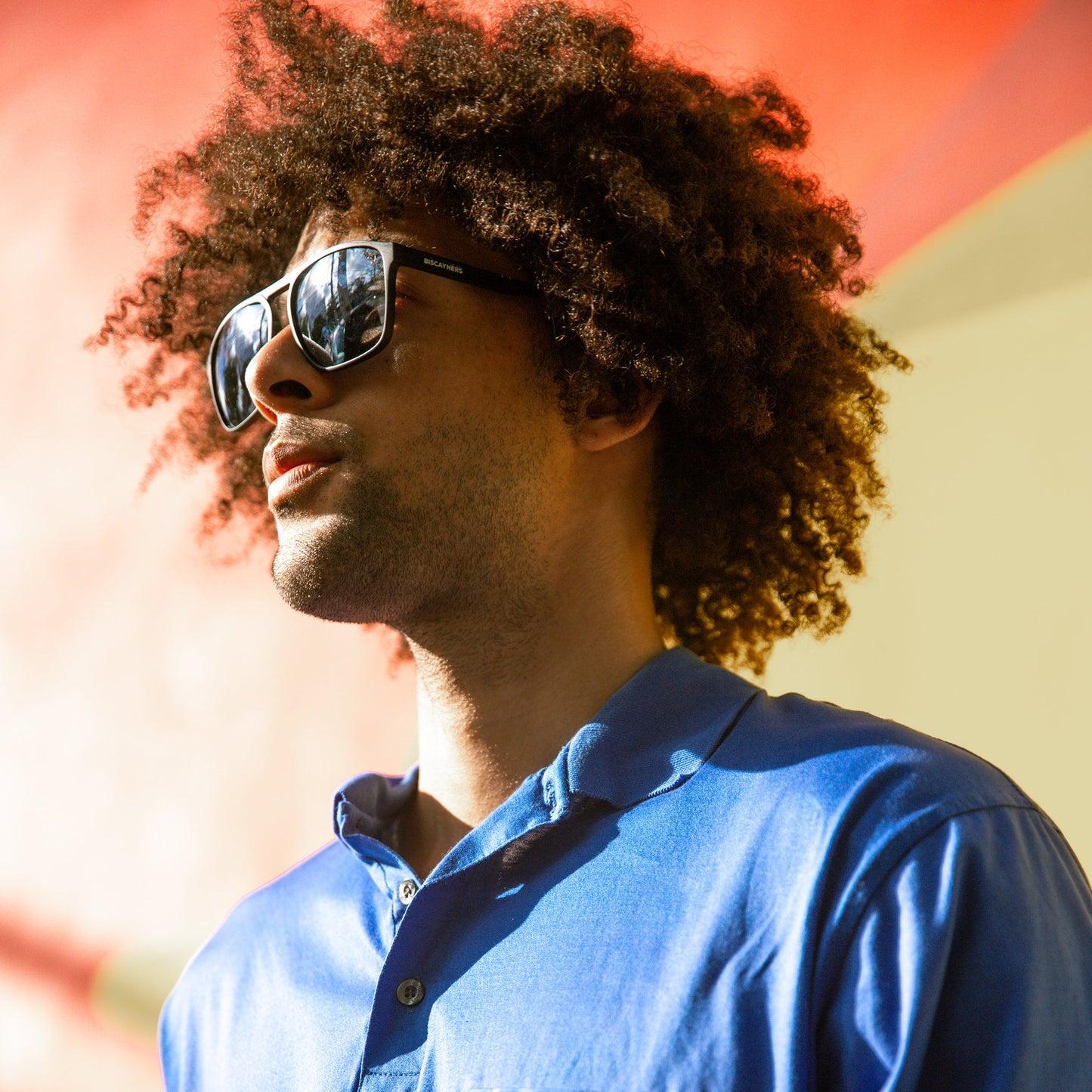 Biscayners Mariner Black Men's Sunglasses Product Image