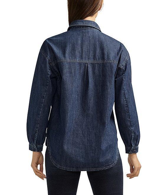 Jag Jeans Collette Relaxed Button Down Patch Pocket Shirt Product Image