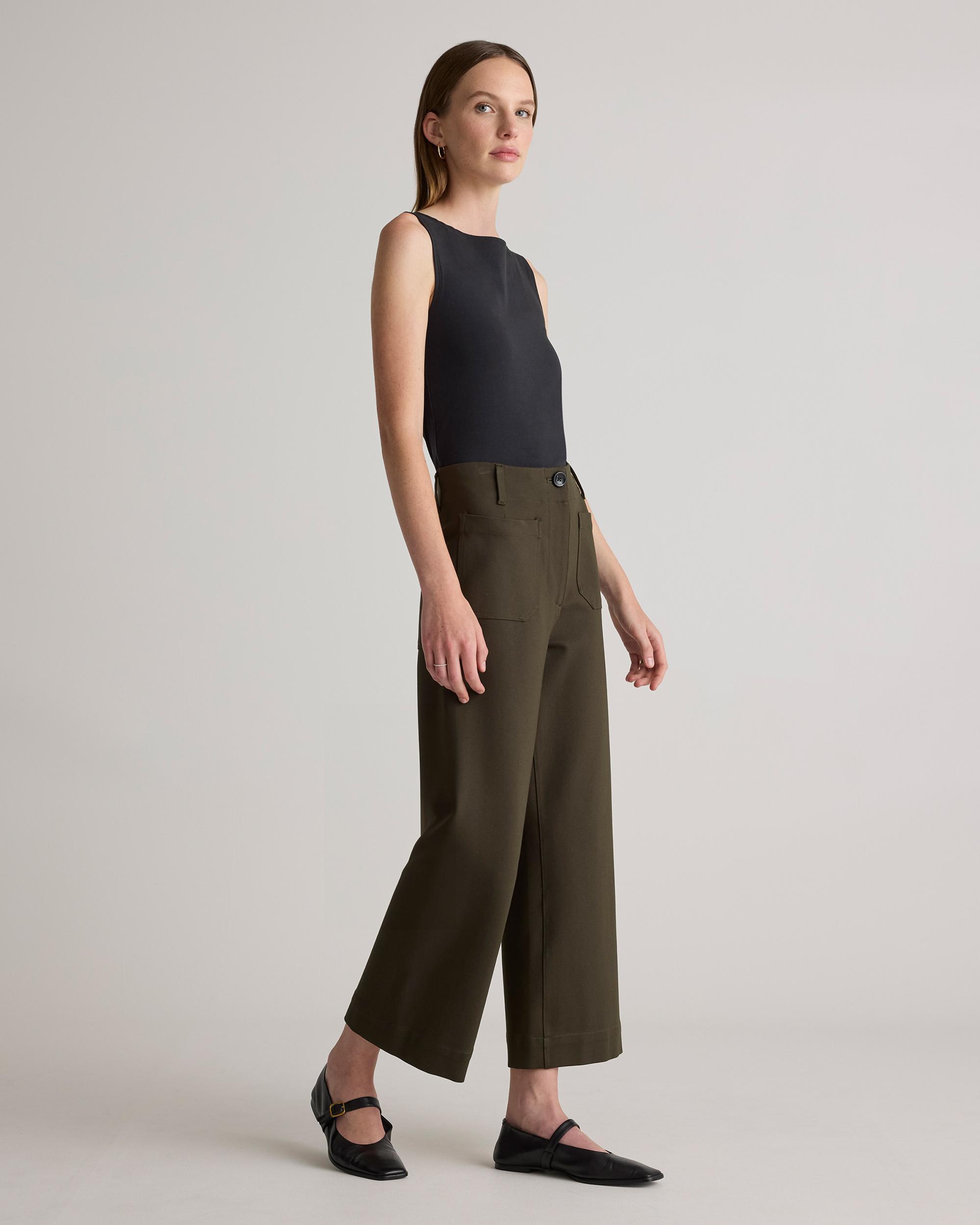 Quince | Women's Stretch Cotton Jersey Boat Neck Tank Top Size XS, Organic Cotton Product Image