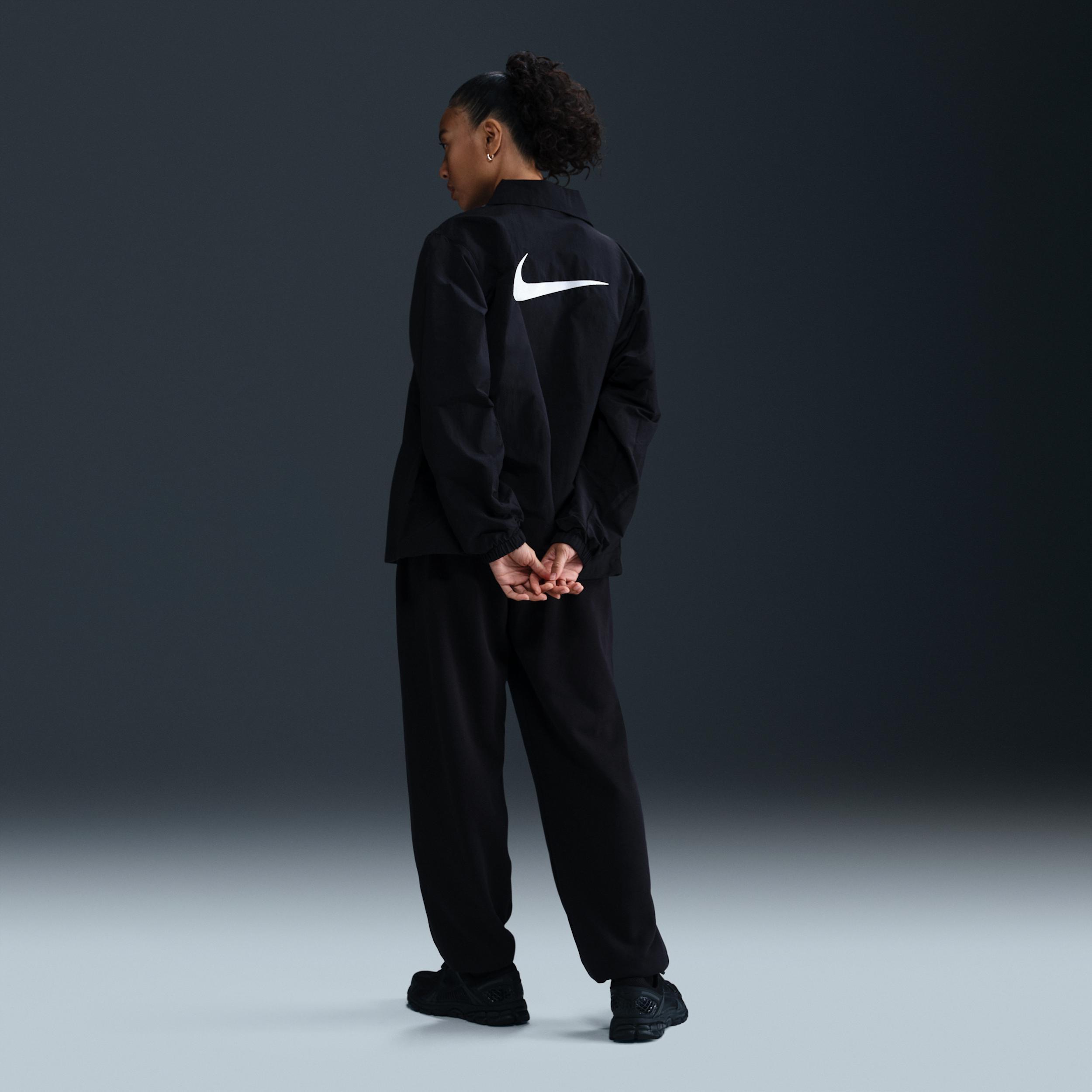 Women's Nike Sportswear Oversized Club Fleece Sweatpants, Size: Small, Black Product Image