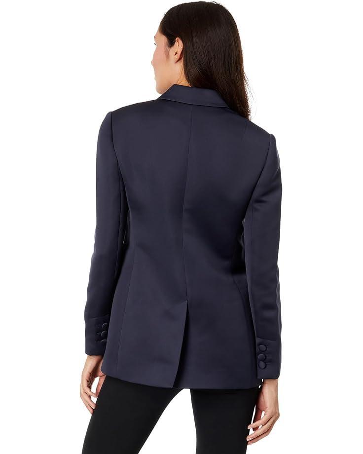 Women's Ted Baker Seraph Double-Breasted Satin Boyfriend Blazer Product Image
