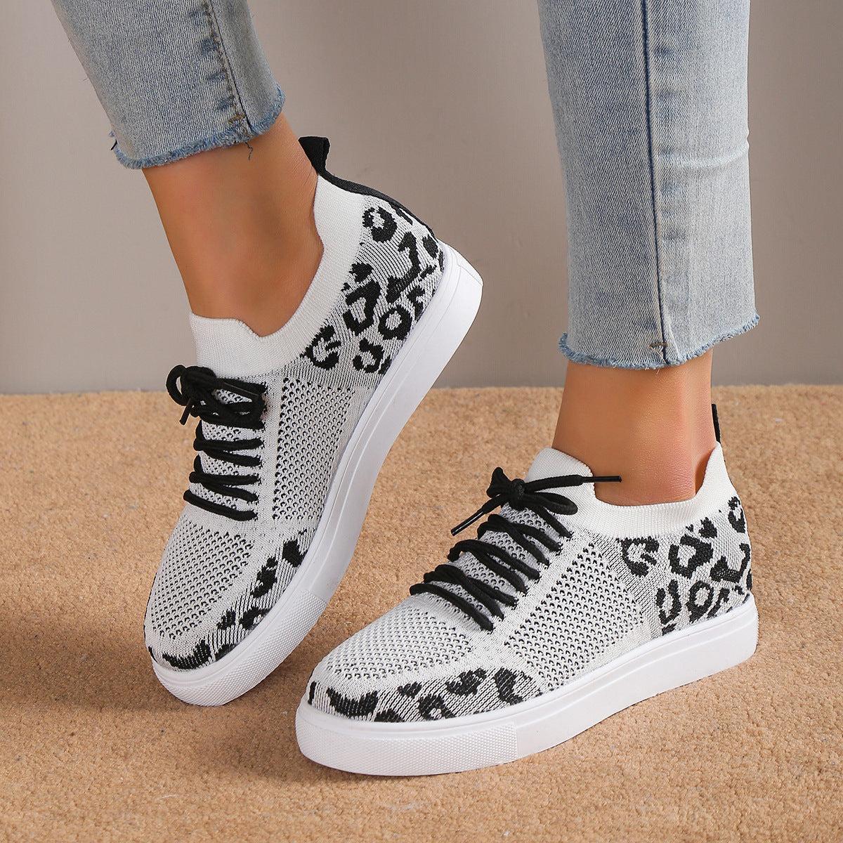 Leopard Sneakers Product Image