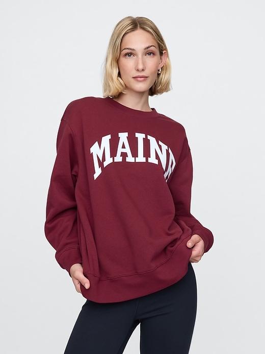 VintageSoft State Logo Sweatshirt Product Image