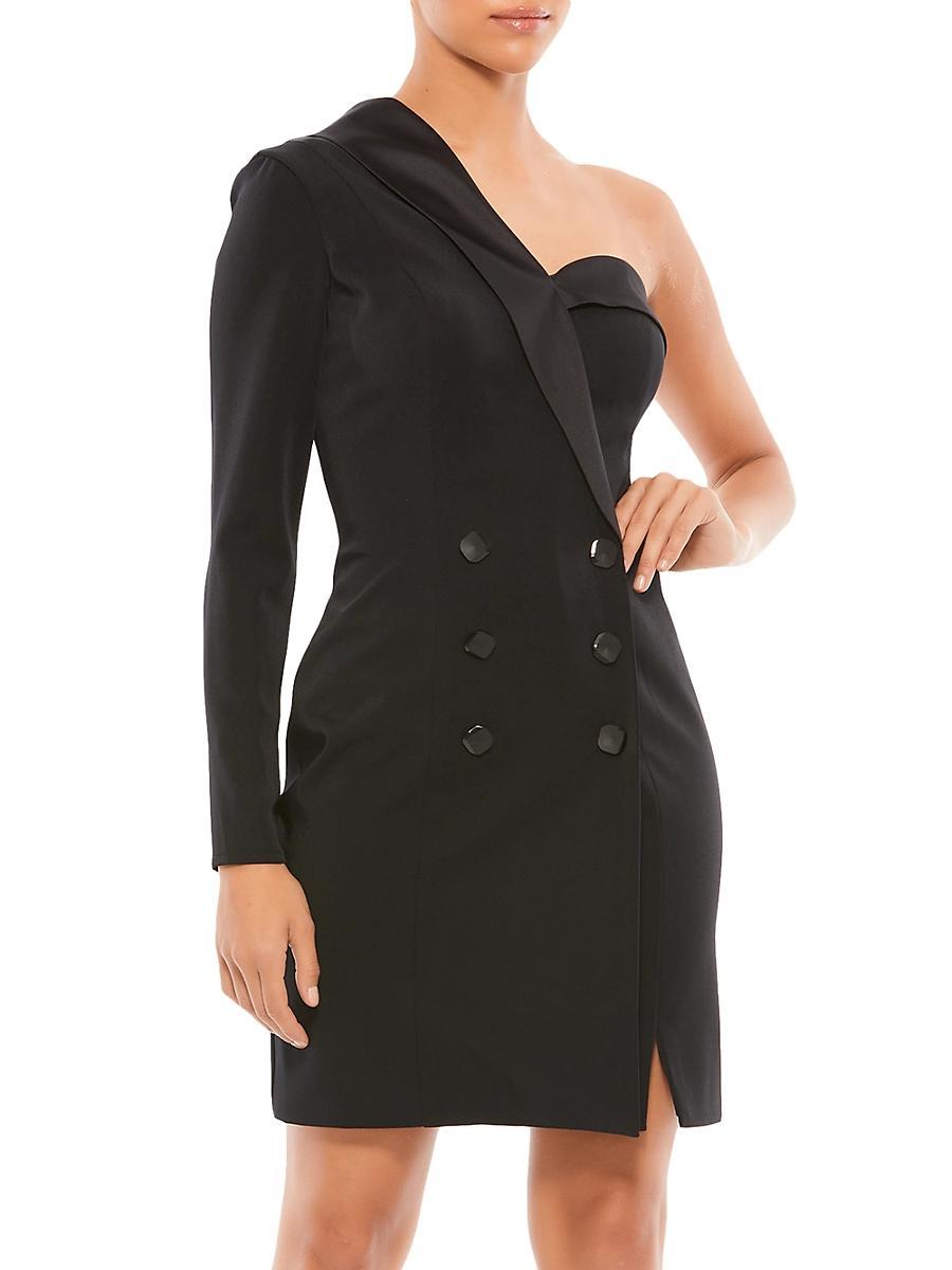 Womens Ieena One Sleeve Tuxedo Dress Product Image