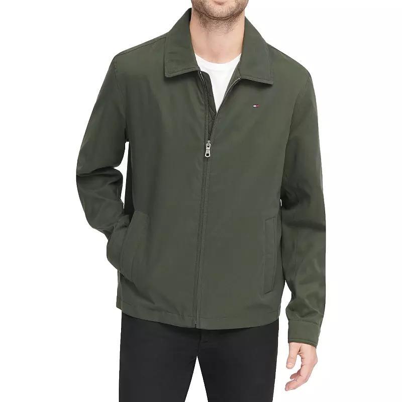 Men's Tommy Hilfiger Micro-Twill Golf Jacket, Size: Medium, Camouflage Product Image