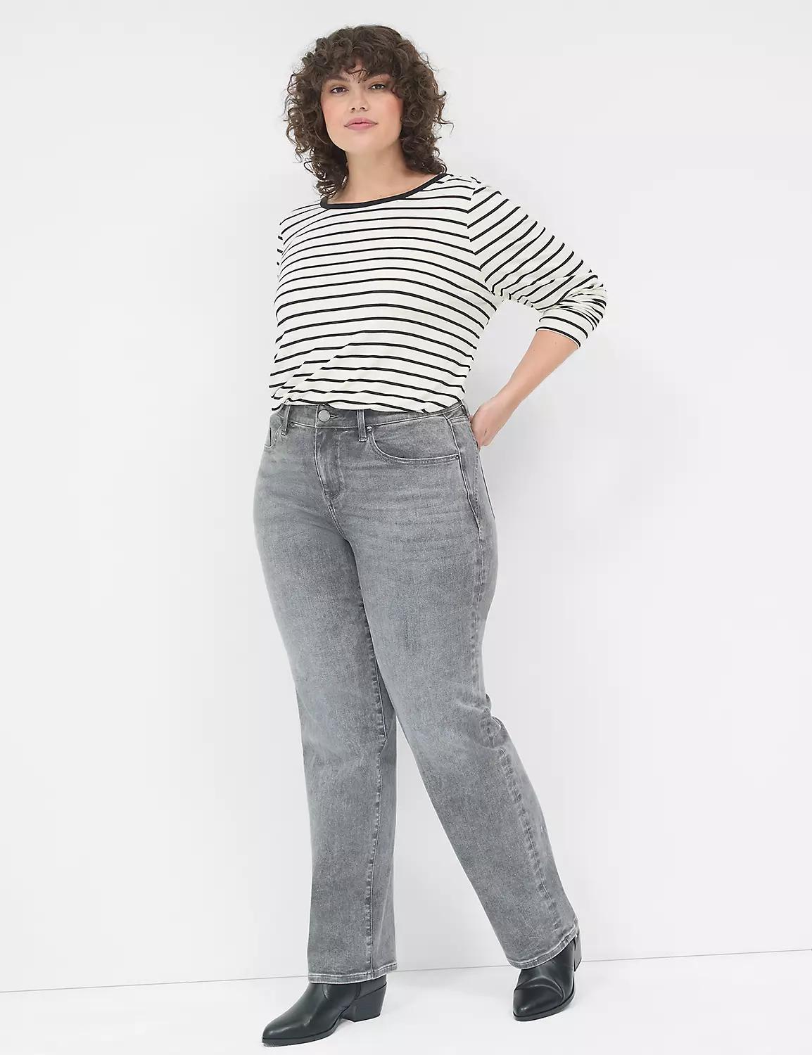 Signature Fit High-Rise Relaxed Boot Jean Product Image