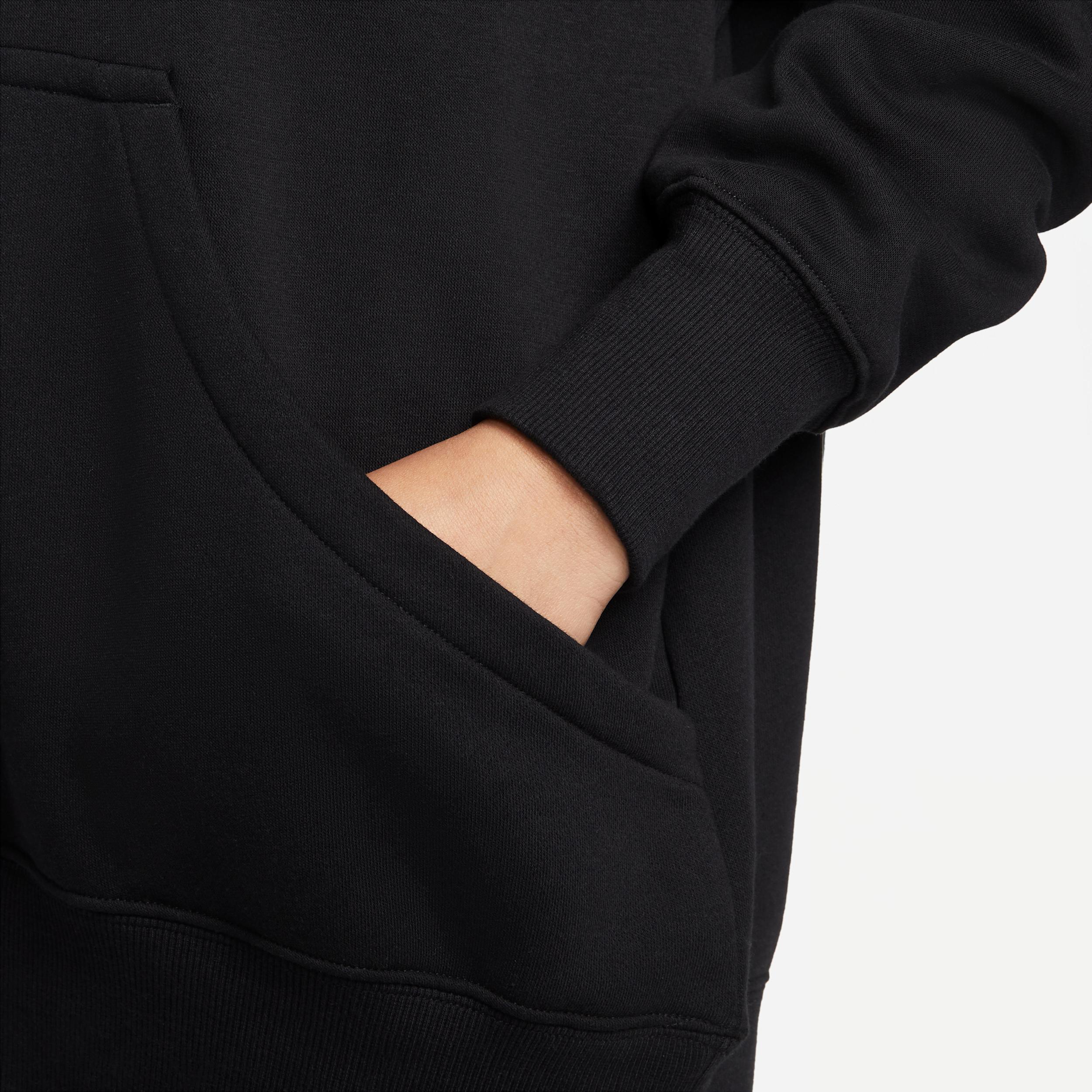Nike Phoenix Fleece hoodie in black Product Image