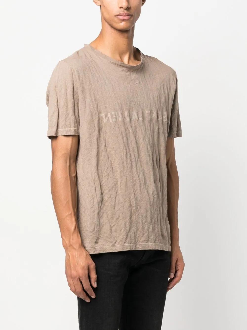logo-print cotton T-shirt Product Image
