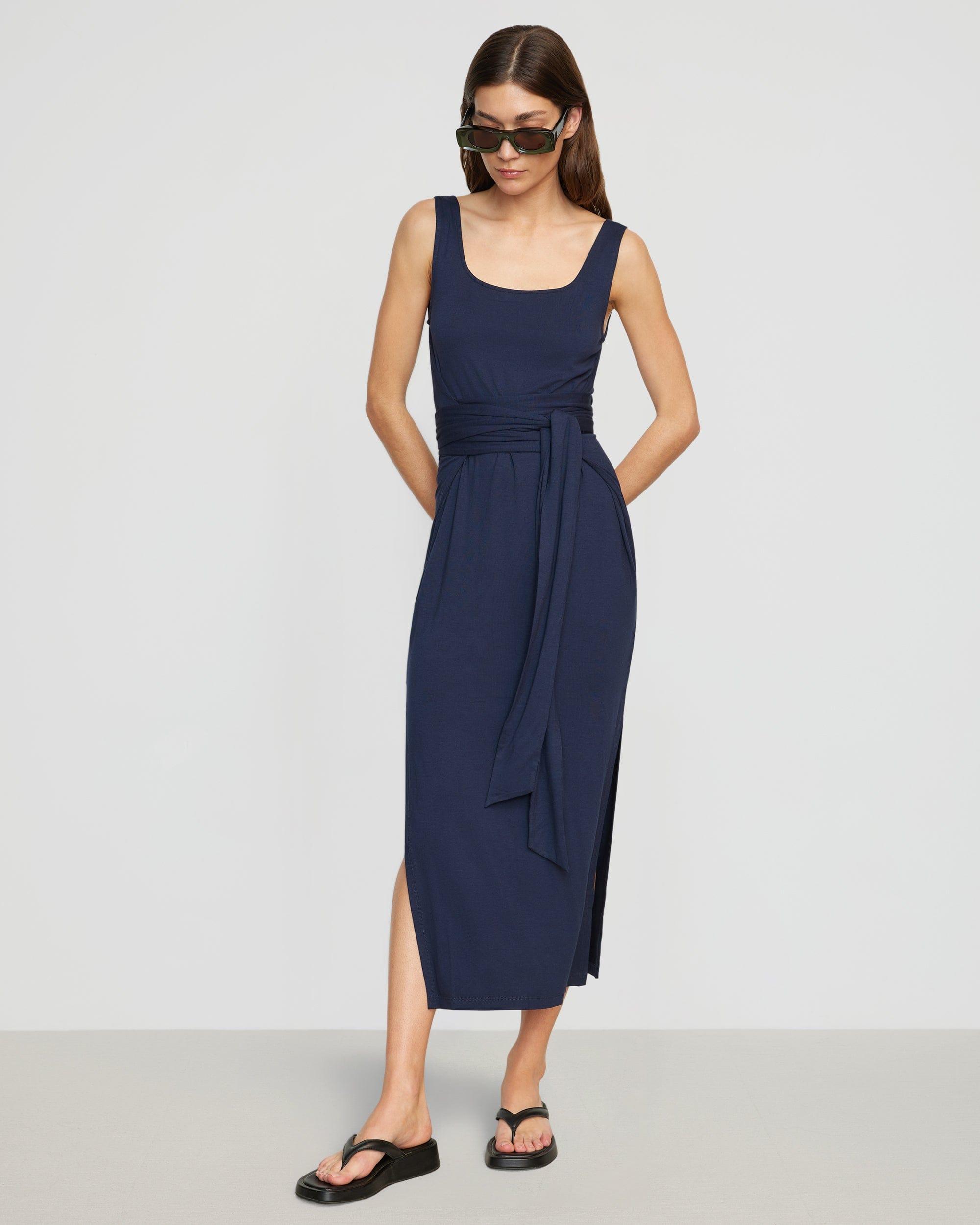 Kelis Tie-Waist Maxi Dress Product Image