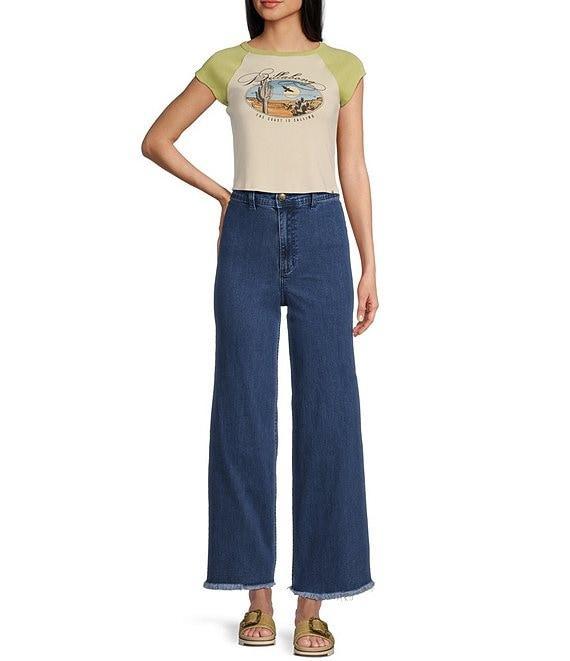 Billabong Free Fall Wide-Leg Jeans Product Image