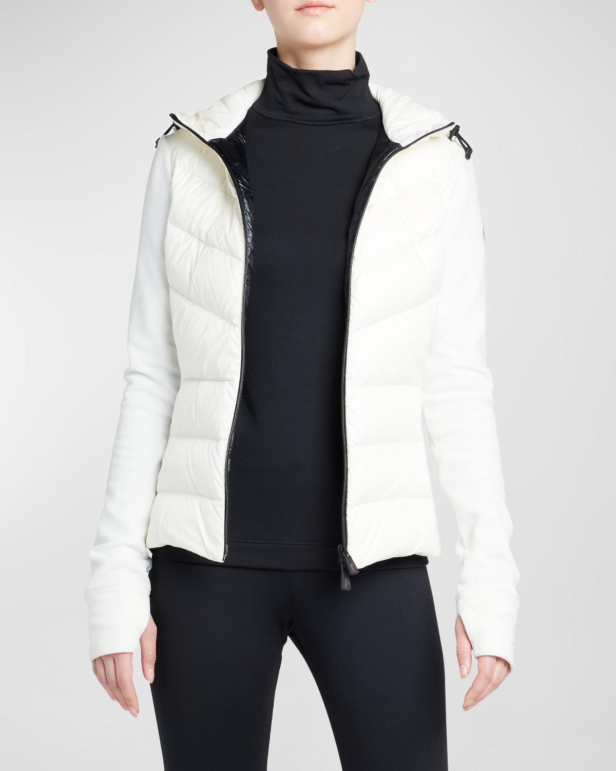 Moncler Fleece Down Puffer Jacket Product Image