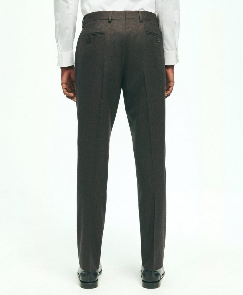 Slim Fit Wool Flannel Dress Pants Product Image