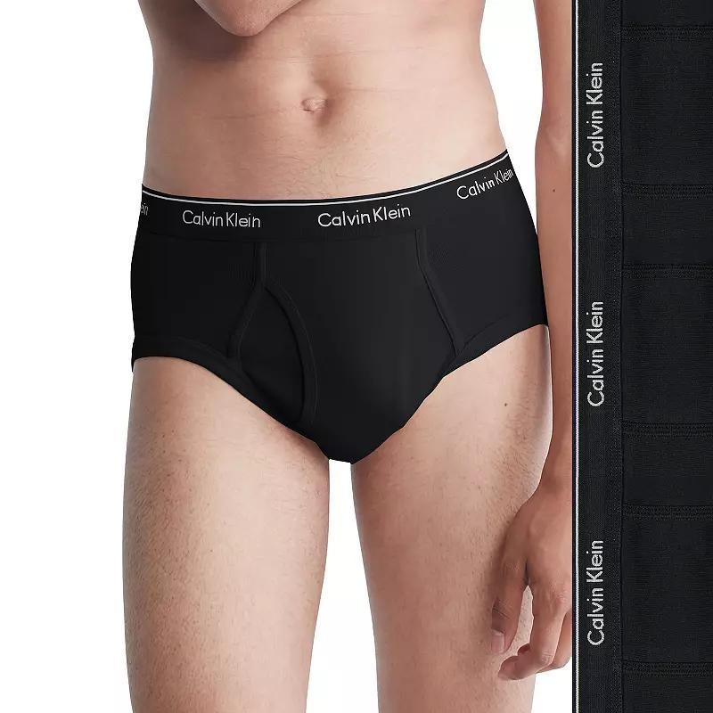 Men's Calvin Klein 3-Pack Cotton Classic Briefs, Size: Small, White Product Image