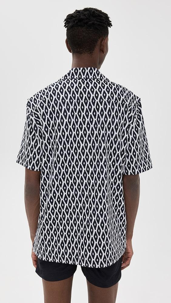 Orlebar Brown Howell Terazzo Terry Shirt | Shopbop Product Image