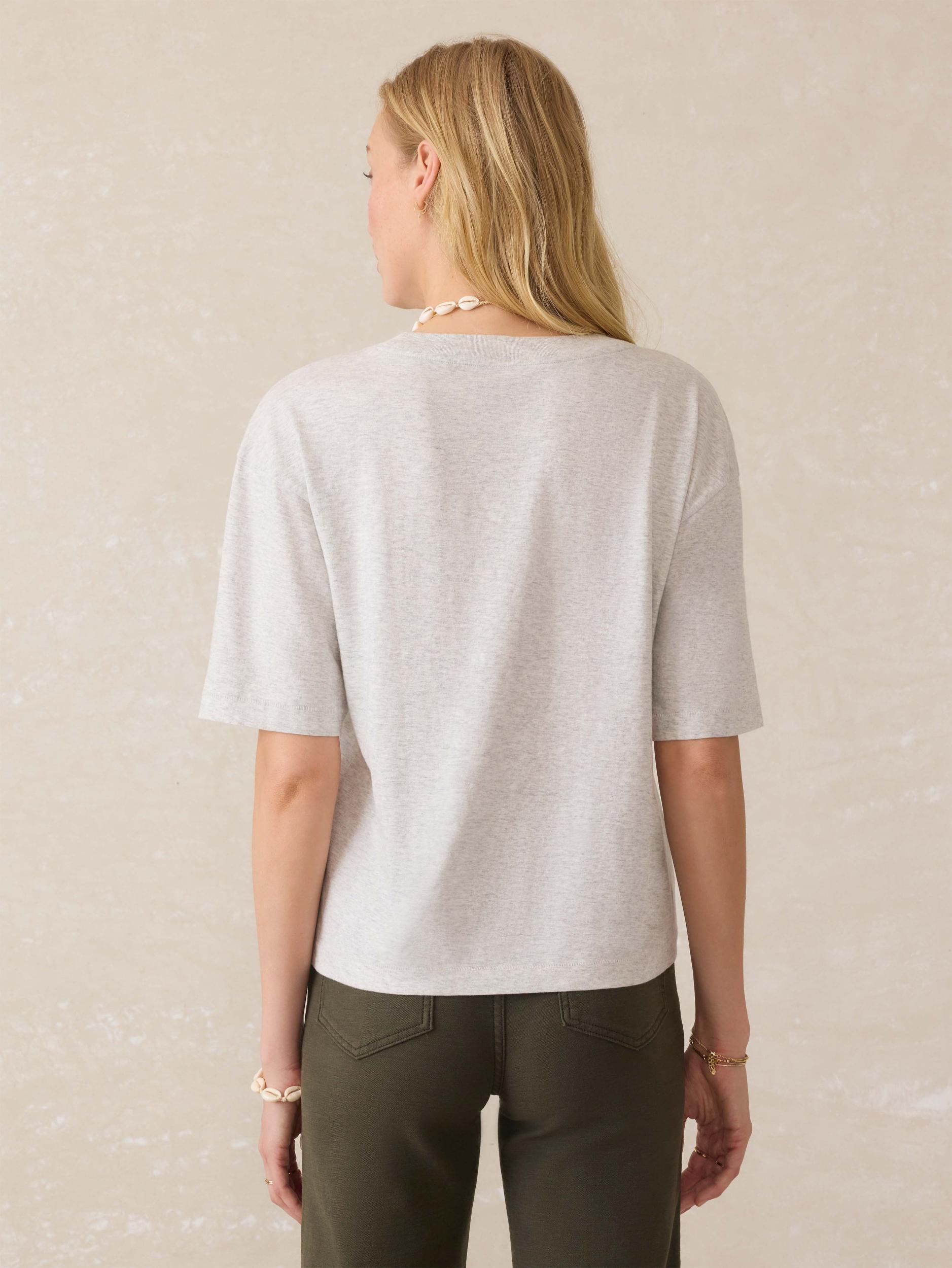 Sunwashed Regenerative Vintage Tee - Light Grey Heather Female Product Image