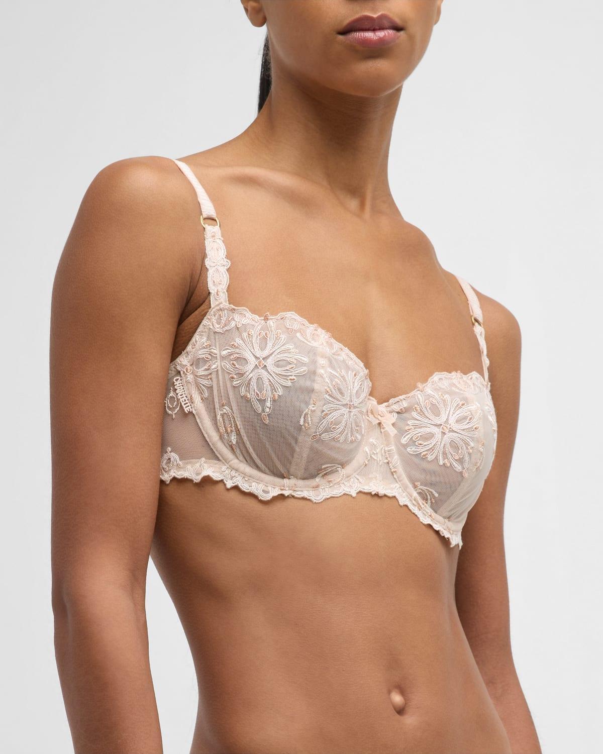Chantelle Champs-Elysees Lace Unlined Demi Bra Product Image
