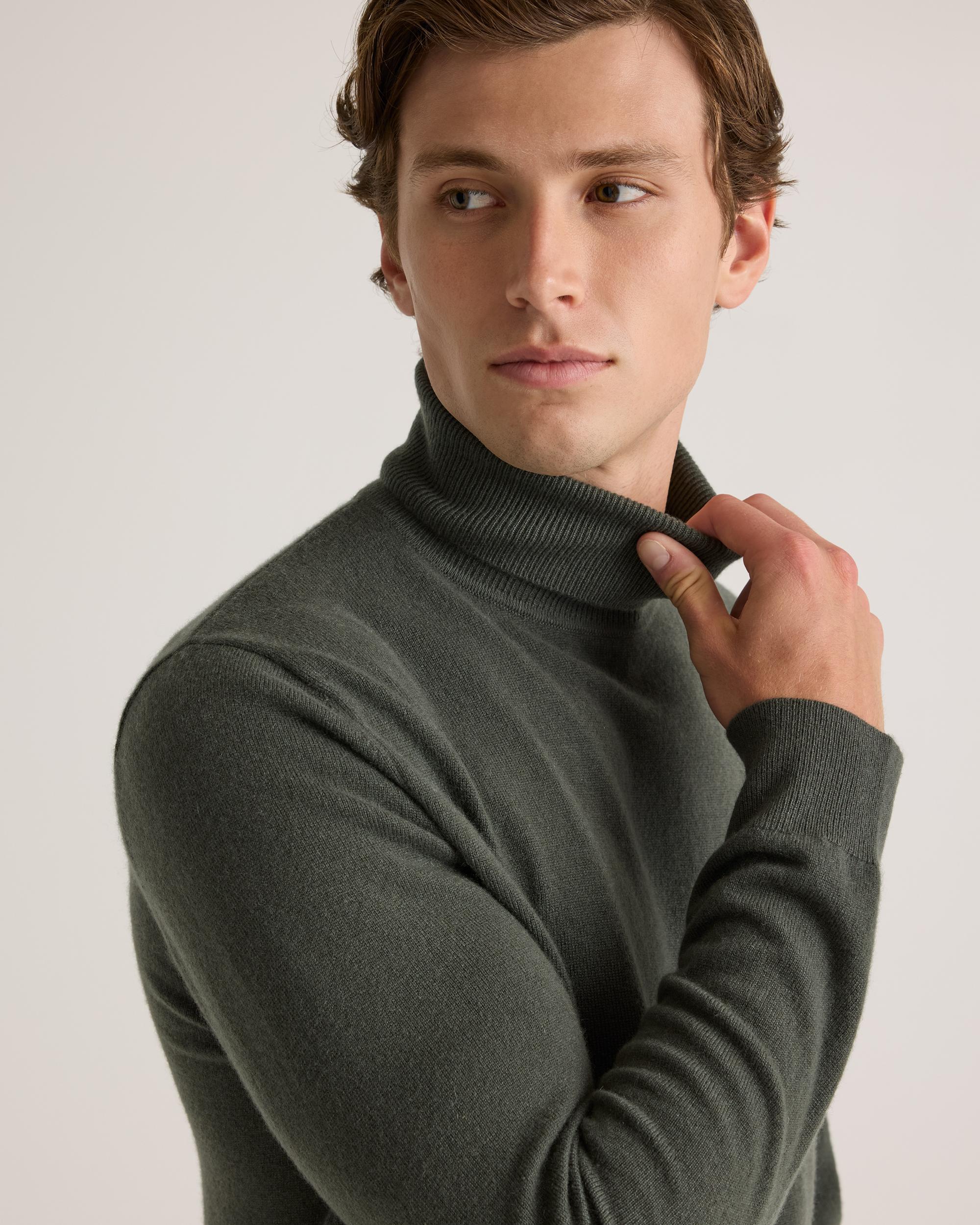 Quince | Men's Mongolian Cashmere Turtleneck Sweater Product Image