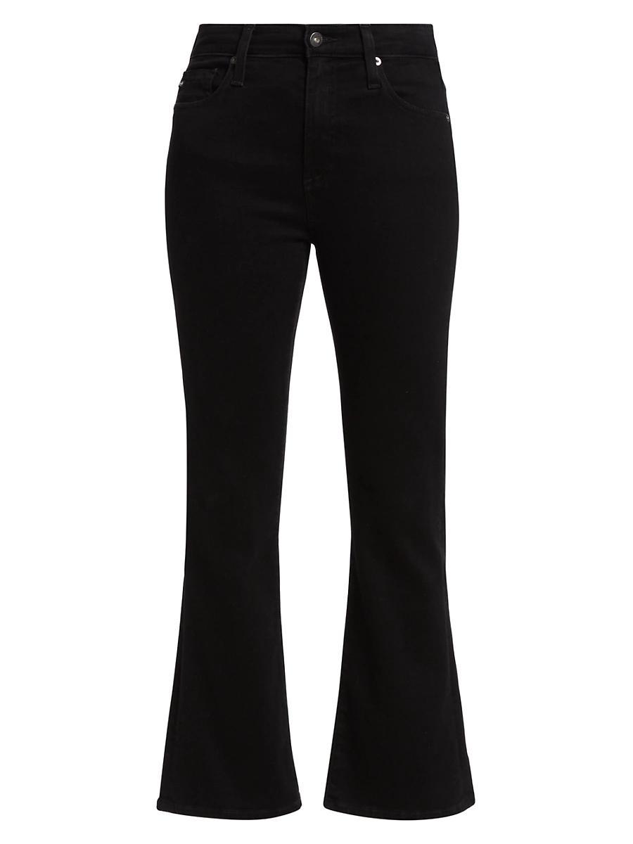 Womens Farrah Mid-Rise Stretch Cropped Boot-Cut Jeans Product Image