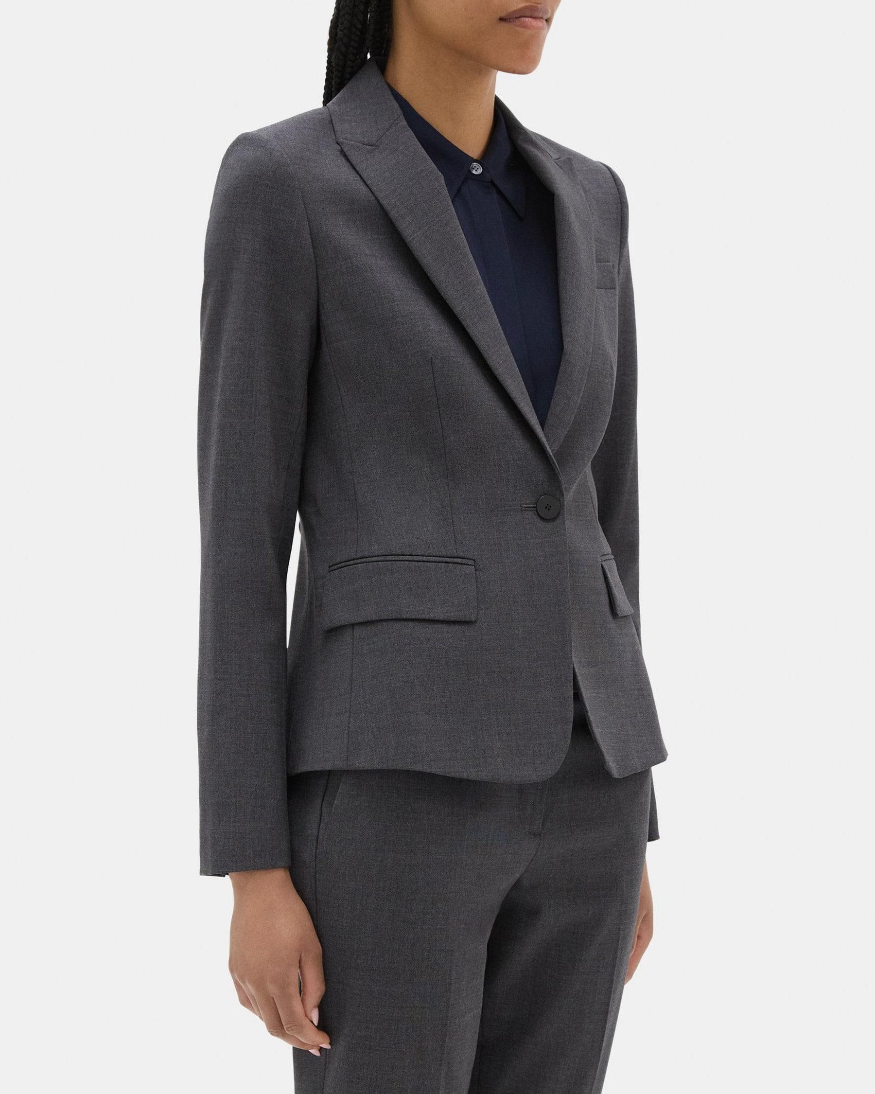 Slim-Fit Blazer in Sevona Stretch Wool Product Image