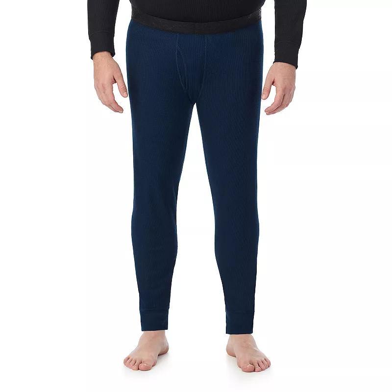 Big & Tall Cuddl Duds Midweight Waffle Thermal Performance Base Layer Pant, Mens Blue Blazer Product Image