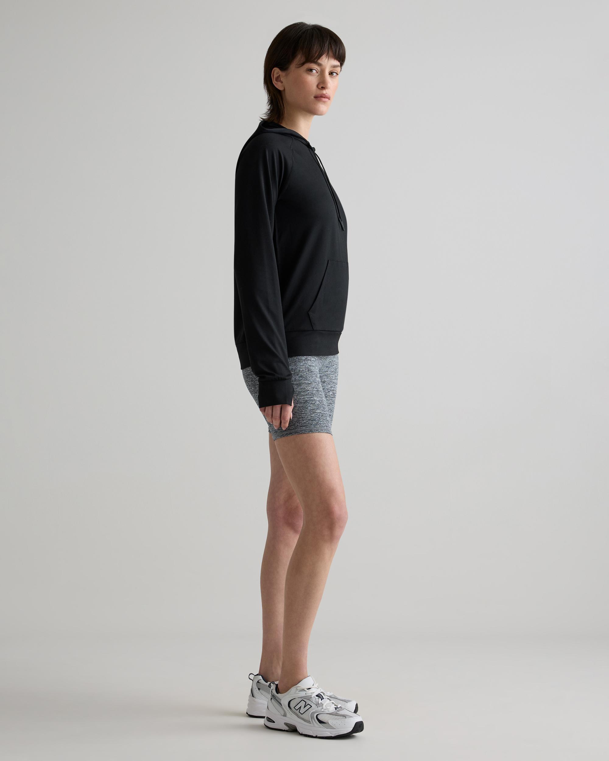 Quince | Women's Super Soft Performance Pullover Hoodie Flowknit Activewear, Size XL, Recycled Polyester Product Image