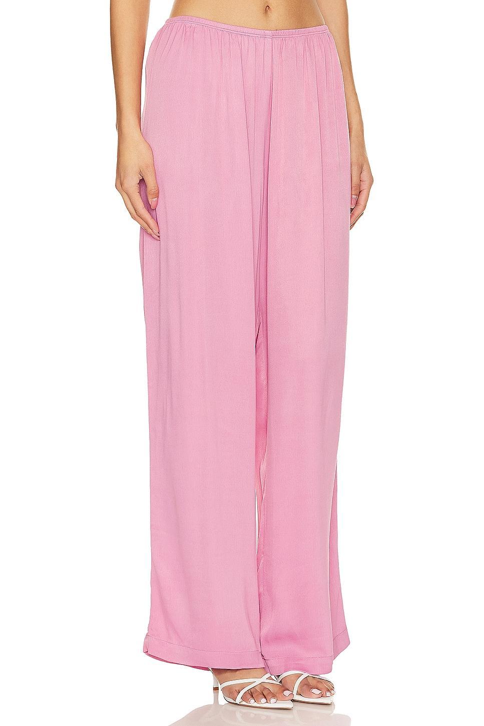 Satiny Simple Pant DONNI. Product Image