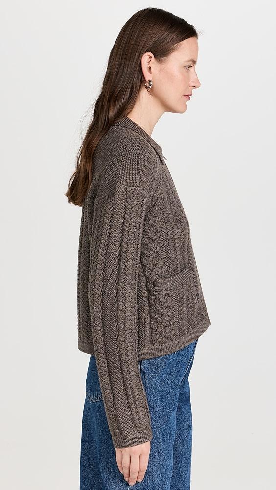 rag & bone Kerry Cable Cardigan | Shopbop Product Image