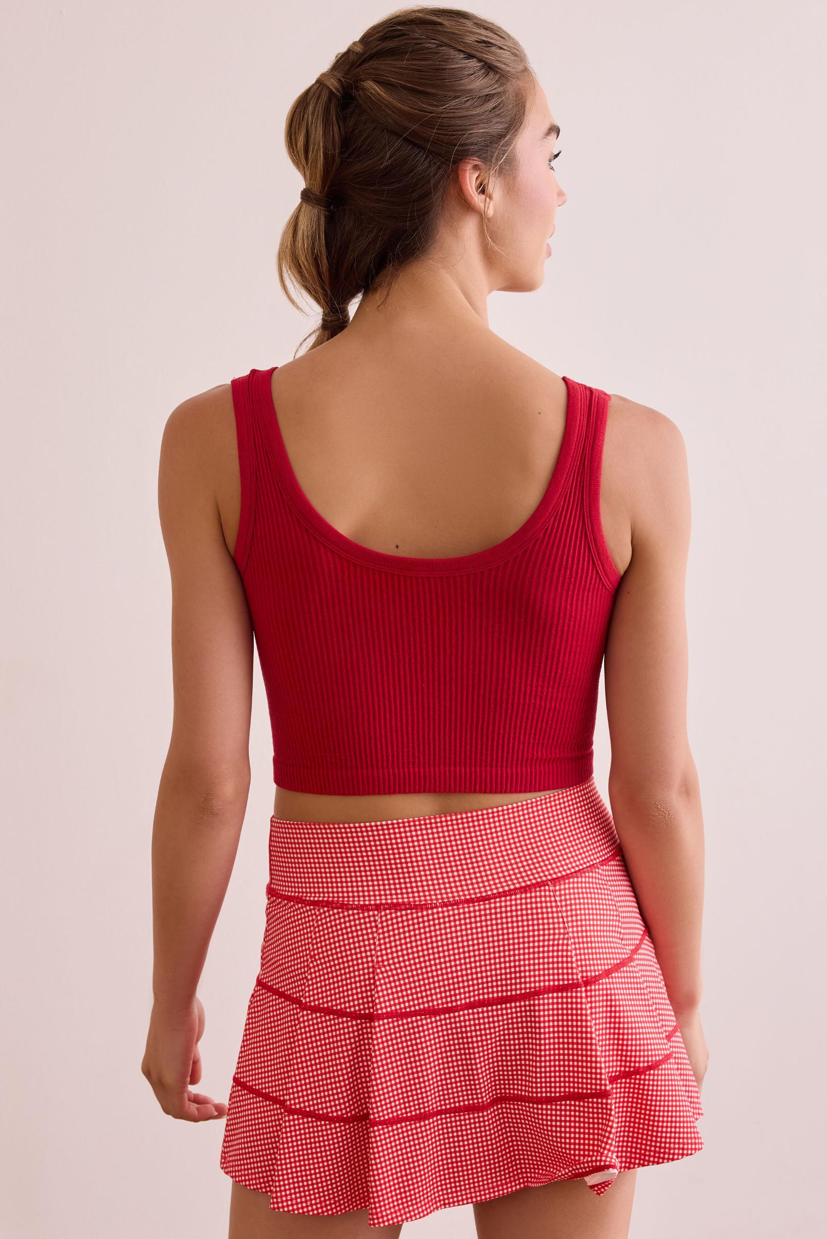 Legend Ribbed Cropped Tank Product Image
