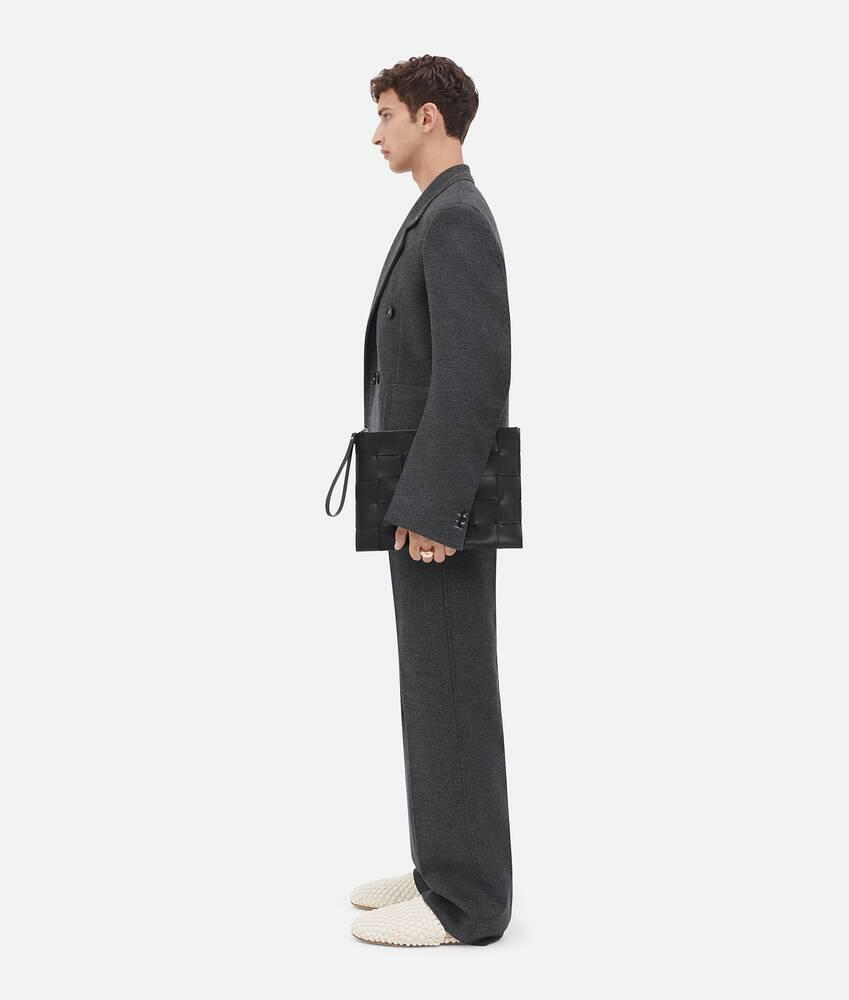Men's Large Cassette Pouch in Black Product Image
