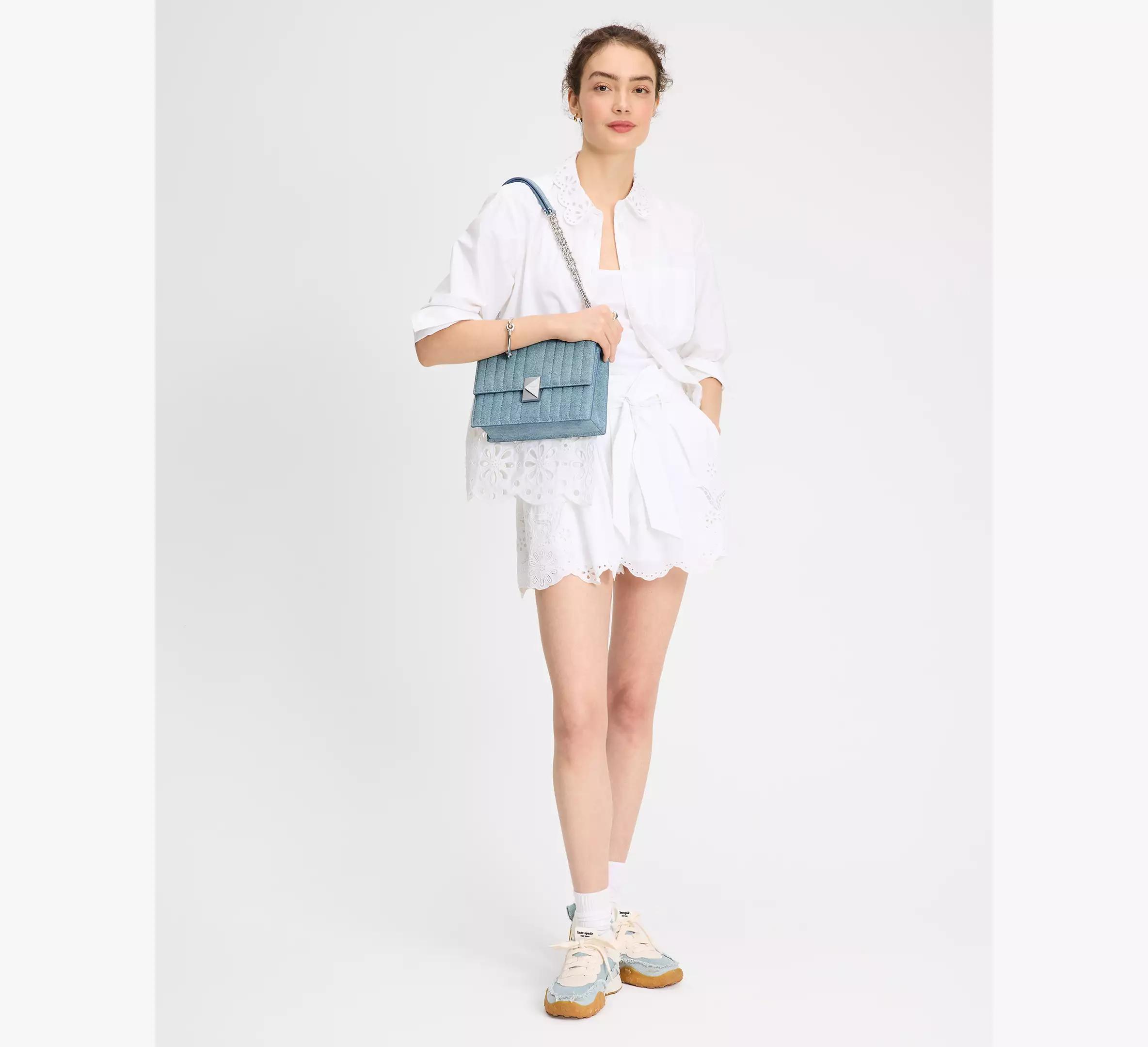 Deco Quilted Chain Shoulder Bag Product Image