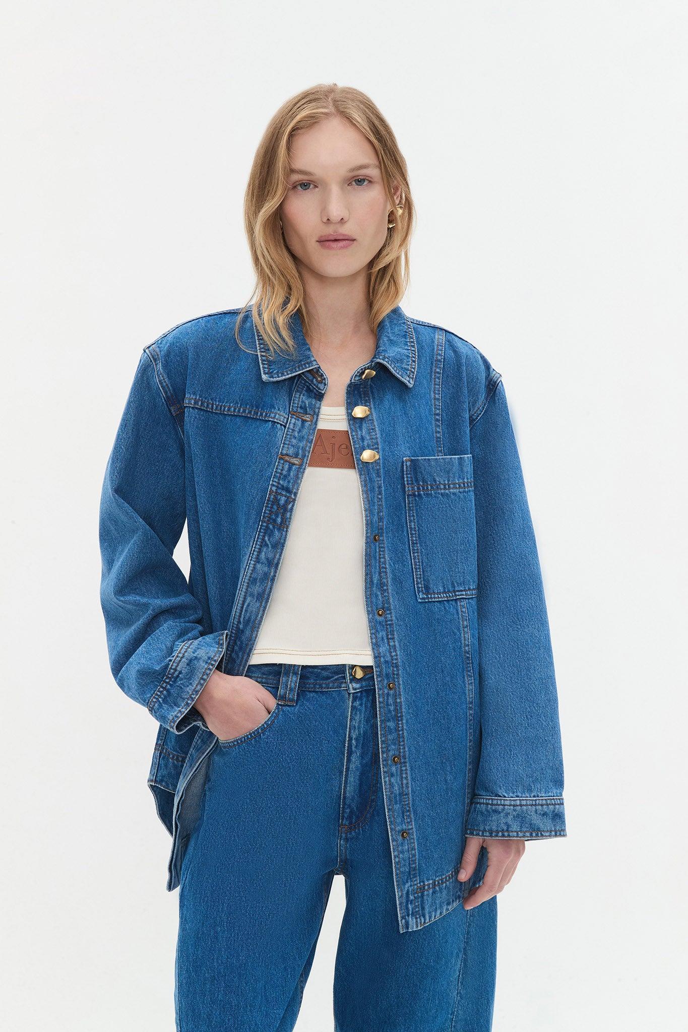 Rylan Long Sleeve Denim Shirt Product Image