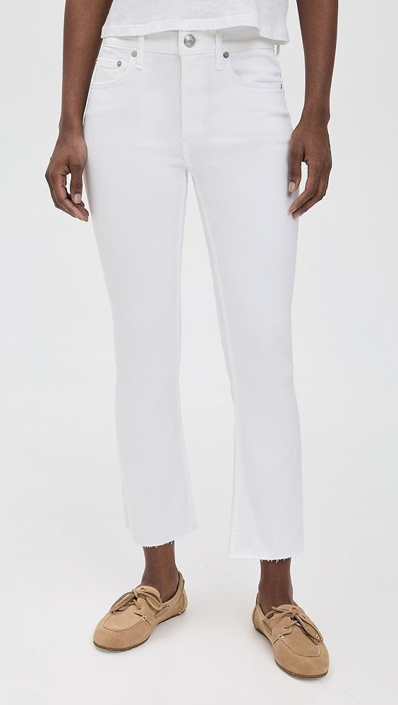 rag & bone Flexi Peyton Mid Rise Ankle Bootcut Jeans | Shopbop Product Image