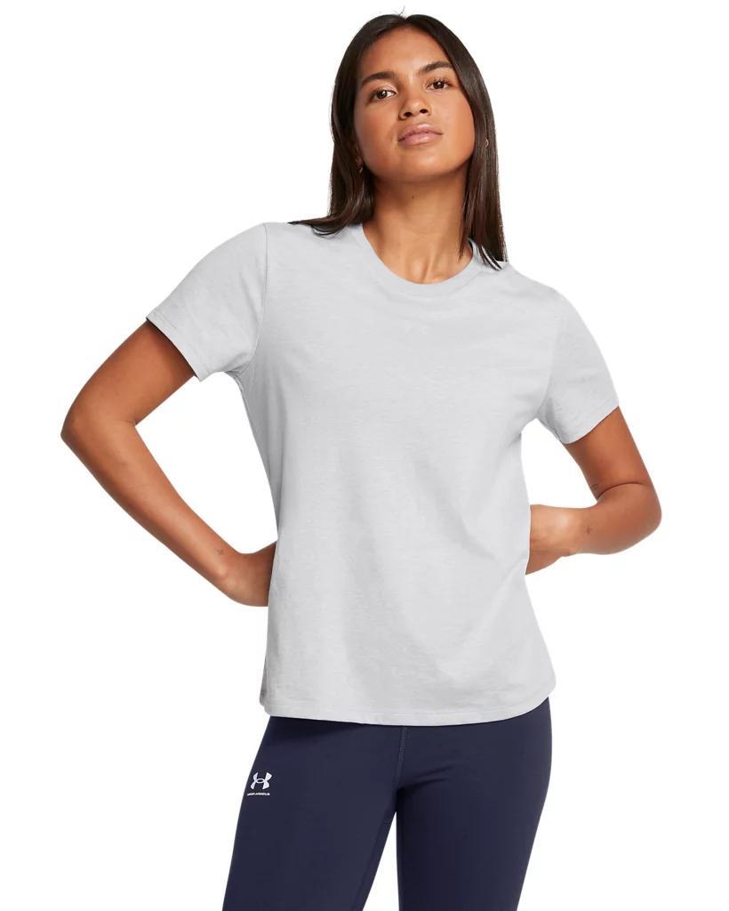 Womens UA Simple Branded Short Sleeve Product Image