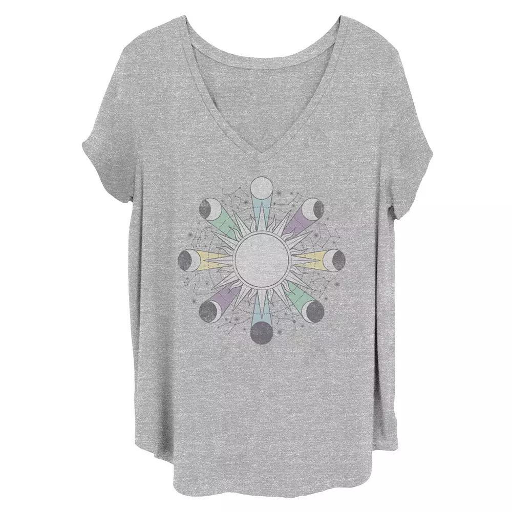 Juniors Plus Size MTV Music Television Pineapple Tee, Girls Grey Gray Product Image