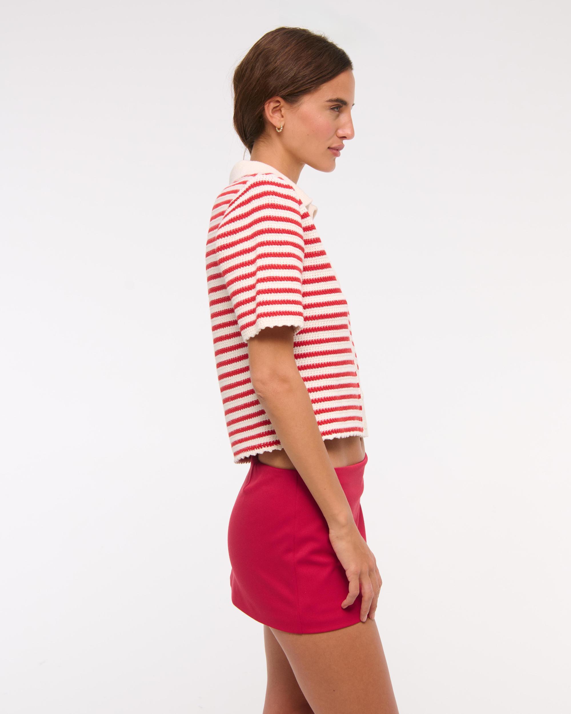 The A&F Scarlett Low Rise Micro Skort Product Image