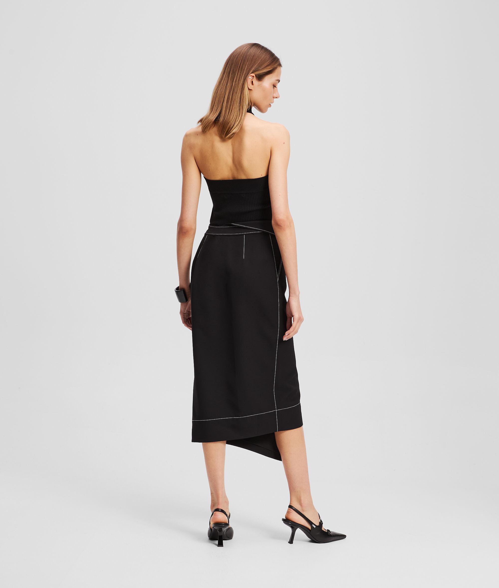 CONTRAST STITCH SKIRT Product Image