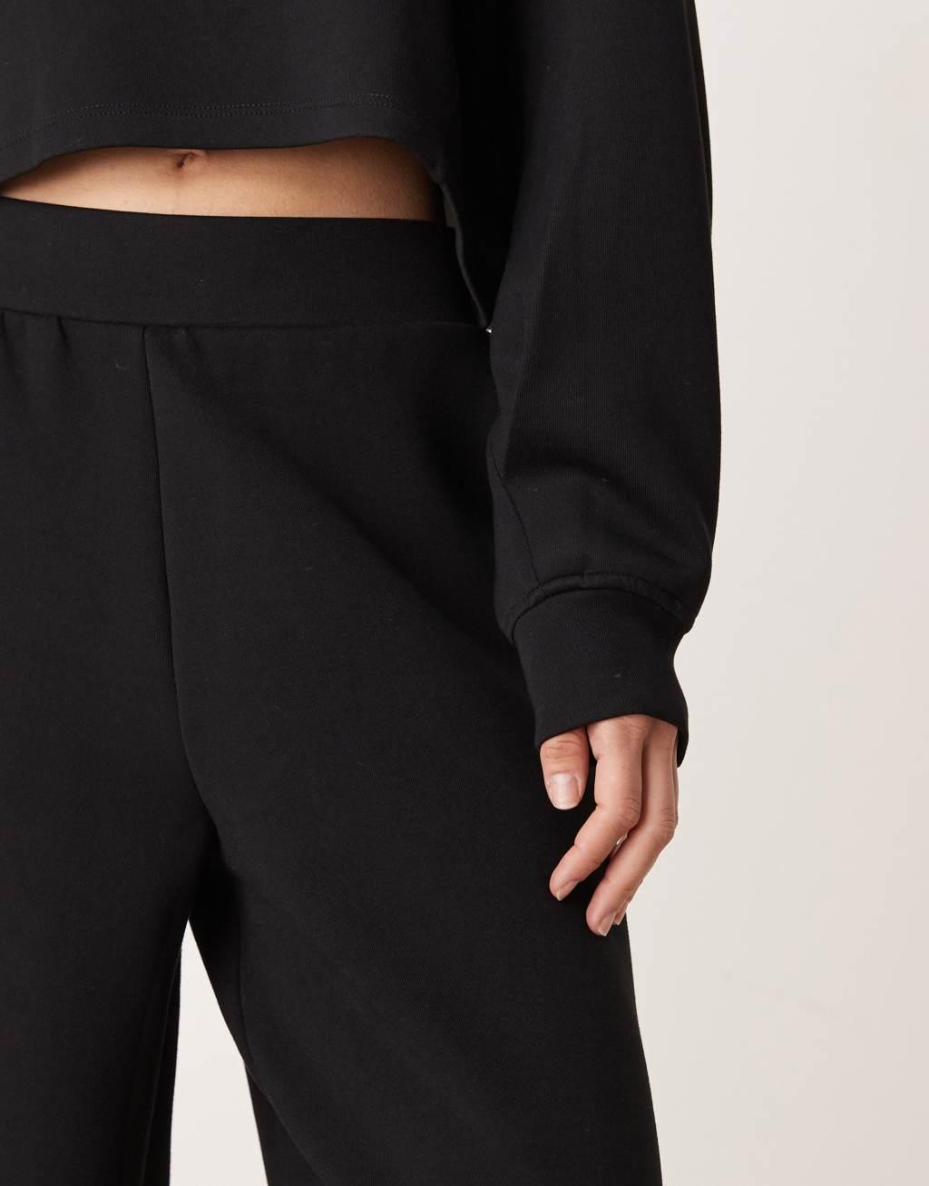 Miss Selfridge scuba wide leg sweatpants Product Image