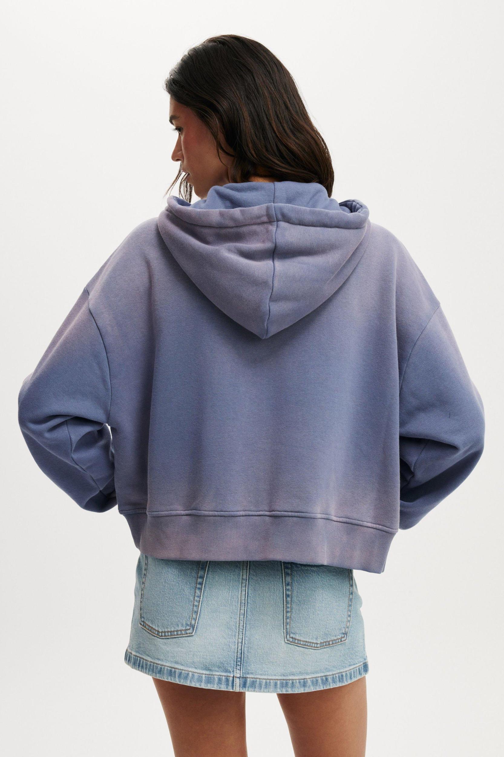 Classic Fleece Oversized Zip Through Hoodie Product Image