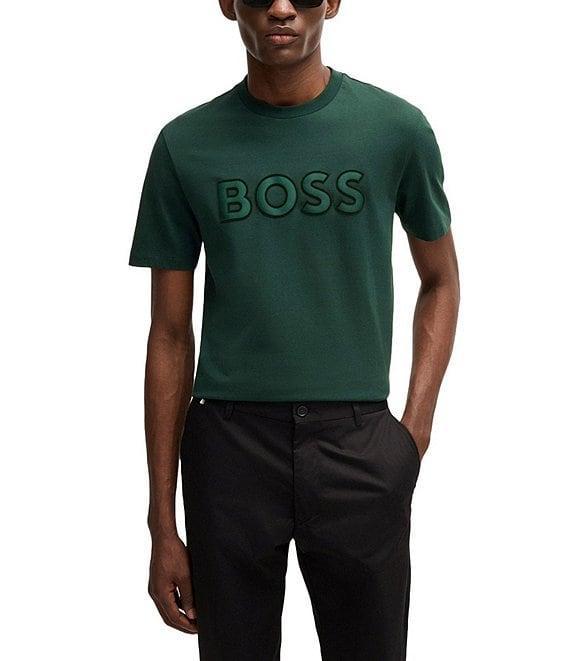 BOSS Thompson Logo Detail Short Sleeve Graphic T-Shirt Product Image
