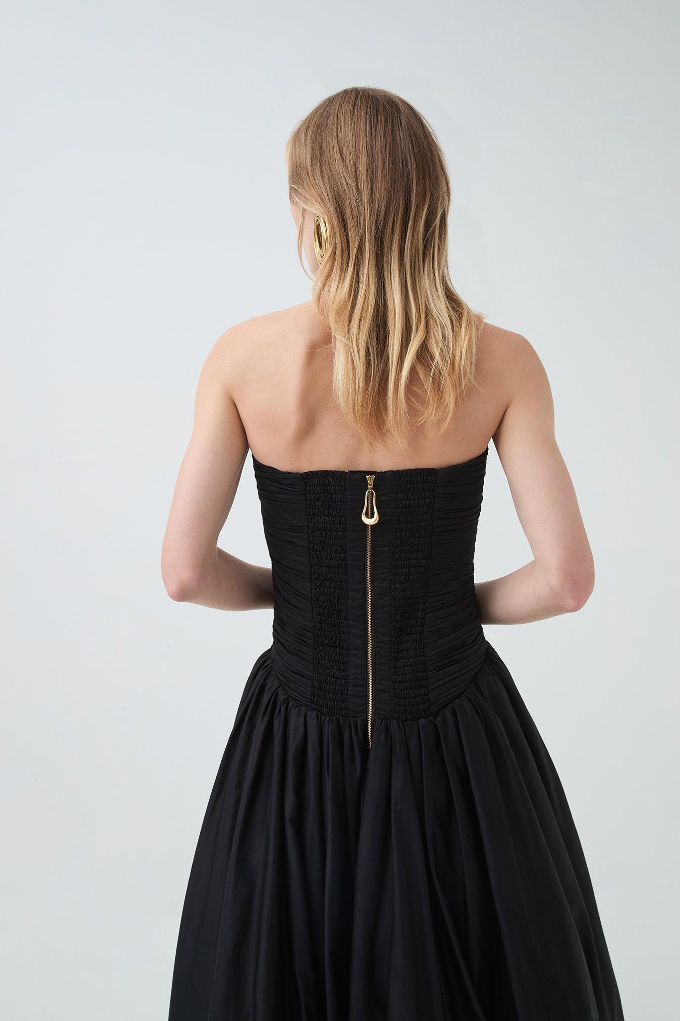 Violette Bubble Hem Maxi Dress Product Image