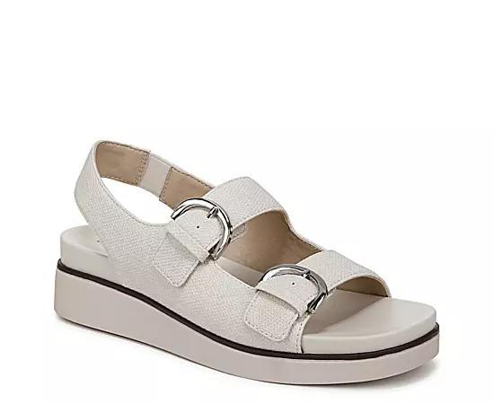 LifeStride Goodie Women's Slingback Platform Sandals, Size: 9.5 Wide, Ivory Product Image