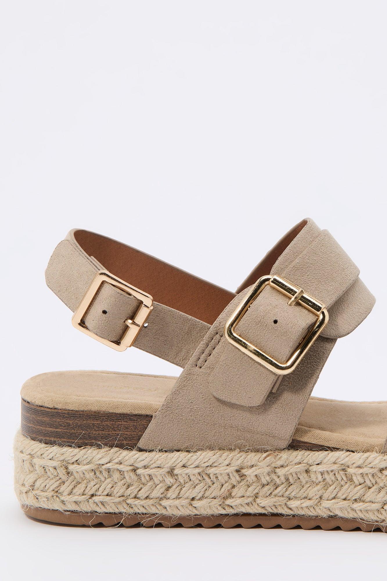 Buckled Espadrille Sandal Female Product Image