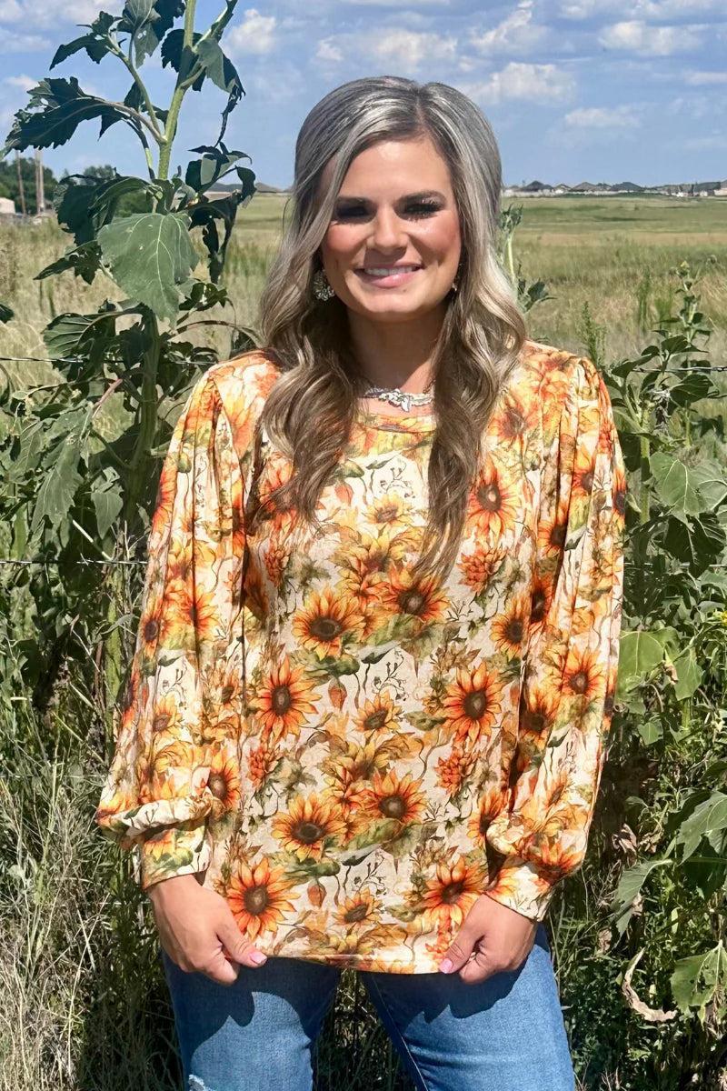 Sterling Kreek Golden Harvest Knit Top Product Image
