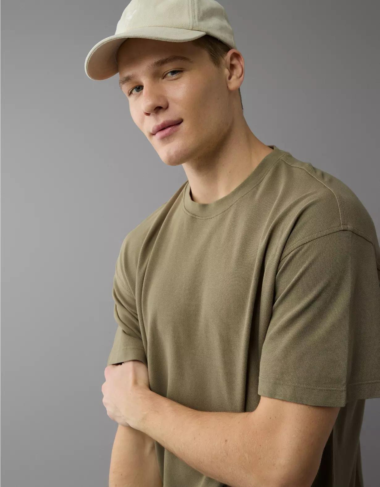 AE Boxy Pique T-Shirt Product Image